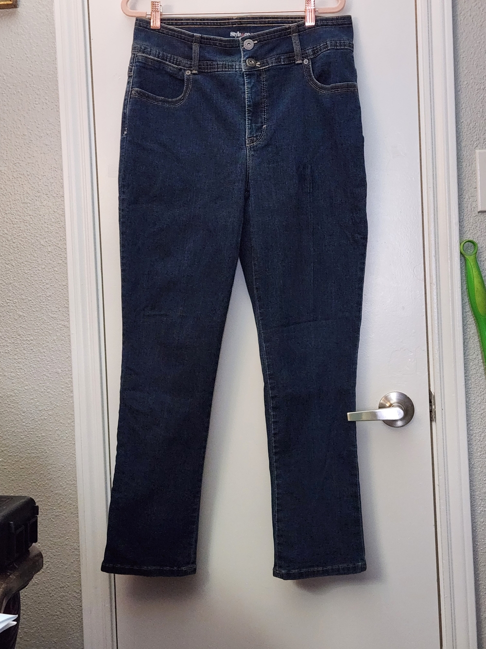 Style & Co. Dark Blue Boyfriend Women's Jeans Size 14W